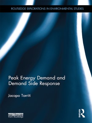 cover image of Peak Energy Demand and Demand Side Response
